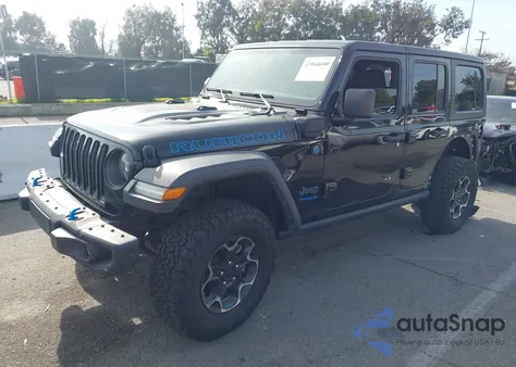 2022 Jeep Wrangler 4Xe Unlimited Rubicon 4X4 from USA, damaged, VIN 1C4JJXR62NW101689